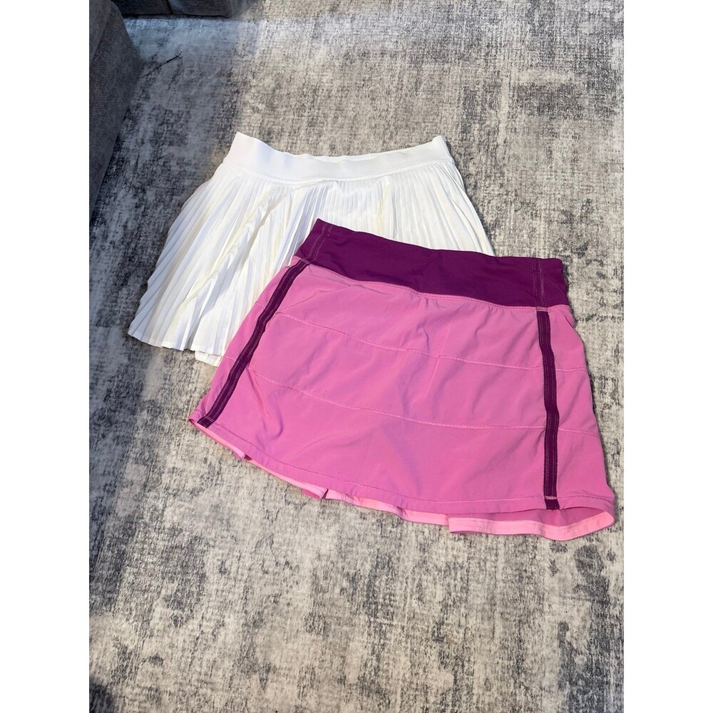 Lululemon set of 2 Tennis skirts size 4